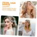 DOITOOL Braided Pearl Hair Comb Headwear Styling Hair Clips Hair Clip for Wedding Rhinestone Hair Clip Wedding Hair Clips Pearls Hair Comb White Abs Hair up Dinner Party Dress - Buy Online on GoSupps.com