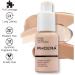 Phooera Fulll Coverage Liquid foundation Matte Finish Concealer Long wear 24hrs Oil Controlling Naturally Flawless Lightweigt Feel Buildable (103 WARM PEACH) - Buy Online on GoSupps.com