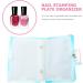 Minkissy Nail Art Card Holder & Stamping Plate Organizer - Ideal for Nail Art Enthusiasts - Buy Online on GoSupps.com