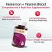 Healthdream Iron Soft Capsules Supplements for Women Iron with B12 B6 VC Folate Support Nourish Blood and Healthy Non-GMO Gluten Free-60Pieces - Buy Online on GoSupps.com