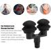 18mm Muscle Massage Pistol Head - Soft Silicone Double Pillow Attachment for Fascia Therapy | Interchangeable Massager - Buy Online on GoSupps.com
