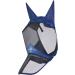 Harrison Howard Caremaster Pro Luminous Horse Fly Mask - Large Eye Space Long Nose with Ears UV Protection | Warmblut Marine (L) - International Shipping Available - Buy Online on GoSupps.com