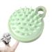 Shampoo massage brush |Wet and dry washing the scalp |Head relaxation with silicone bristles |Shower washer |Head massager |Shower accessories |Hair care accessory stress relief men for green