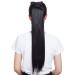 SEGO Clip-In Ponytail Extension - Realistic Straight Hairpiece 56cm 90g Black - Perfect for Instant Style! - Buy Online on GoSupps.com
