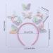 JSGHGDF Glittering Powder Headband Aesthetic Butterfly Hairhoop Festival Headdress Girls Party Headwear Valentines Hairpiece - Buy Online on GoSupps.com