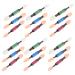 FRCOLOR 30pcs Double Ended Eye Shadow Stick Makeup Eyeshadow Woman Sponge Accessories