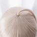 Anime Cosplay Hairpieces - Light Pink 16 Long Straight Ponytail Wigs | High-Temperature Resistant Fiber - Buy Online on GoSupps.com