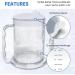 Wide Floor Two Handles Drinking Cups - 10-Piece Set for Adults | Beak Lid Drinking Aids for Dementia & Arthritis - Ideal for Weak Grip - Buy Online on GoSupps.com