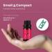 Veda Tinda Geranium Essential Oil - 100% Pure Organic Geranium Oil for Skin Care Diffuser & Refreshing Aroma | 10ml - Buy Online on GoSupps.com