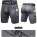 Yuerlian Men's Compression Shorts with Large Pockets - Cool Dry Sports Underwear for Running and Workouts - Buy Online on GoSupps.com
