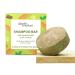 Ear.th Rhythm Shikakai Shampoo Bar | Contains Shikakai Curry Leaf Reeta & Amla Extracts | Men & Women | Sulphate & Paraben Free| Natural- (Cardboard) - 80gm