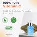 Natural Vitamin C Serum for Face- with Hyaluronic Acid Ferulic Acid Vitamin E - Premium Anti Aging & Anti Wrinkle Serum with Antioxidant Benefits - Buy Online on GoSupps.com