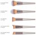 14-Piece Premium Synthetic Makeup Brush Set | Ideal for Foundation Powder Concealers & Eye Shadows | International Shipping Available - Buy Online on GoSupps.com
