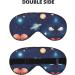Starry Sky Universe Eye Mask | Soft Comfort Sleep Shade for Travel Yoga & Shift Work - Unisex - Buy Online on GoSupps.com