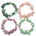 Zerodeko 1pc Garland Decor Artificial Plants Faux Eucalyptus Autumn Leaves Artificial Eucalyptus Spring Wreath for Front Door Artifical Green Leaves Wreath Green Leaf Wreath Arch Green 54x54cm