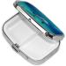 Dolphins Underwater Printing Small Pill Case | Cute Travel Pill Organizer | 2 Compartment Pill Box for Pocket & Purse Gifts - Buy Online on GoSupps.com