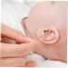 MUCKLILY Peach Wood Ear Scoop Carved Ear Cleaning Tool Portable for Boys and Girls Adults - Buy Online on GoSupps.com