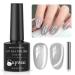 SUPWEE Cat Eye Gel Nail Polish Moonlight Magnetic Nail Gel Polish 10ml High Gloss Smoothie Cateye Gel Polish Holographic Glitter Gel Soak off UV Gel for Nail Art Manicure TCMY001