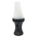 Kobe Professional Barber's Powder Duster Neck Brush - Black Handle with White Bristles