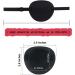 Adjustable Black Eye Patch for Amblyopia | Washable Pirate Style Eye Patch for Adults & Kids | Suitable for Left or Right Eye - 1 Pack - Buy Online on GoSupps.com