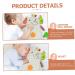 Ibasenice 3-Stage Animal Pacifier Towel | Baby Comfort Muslin Blanket & Bite Toy | Soft Spitting Towel for Newborns | Premium PP Cotton Bathing Products - Buy Online on GoSupps.com