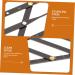 Didiseaon 5 Pcs Second Generation Scale Eyebrow Shape Microblading Ruler Eyebrow Measurement Tool Bagged Mold 25x5x0.6cmx5pcs Blackx5pcs - Buy Online on GoSupps.com