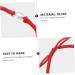 PRETYZOOM 2pcs Year of The Ox Bracelet Fengshui Bracelets Rope Bracelet 2020 New Year Wrist Jewelry 2020 New Year Jewelry Gift Handmade Jewelry Silver Red Rope Bracelet China Three 21x1.3cmx2pcs As Shownx2pcs - Buy Online on GoSupps.com
