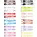 Dajidafu 1 Set False Nails Long Press Nail Tips Full Cover Artificial Fingernails Nail Art Simple Style for Women Girls Beginners SM17P63 Red - Buy Online on GoSupps.com