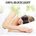 Buy 2-Pack Sleep Masks | 100% Light Blocking Eye Masks for Comfortable Sleep Travel & Yoga - Super Soft & Ultra Light for Men & Women - Buy Online on GoSupps.com