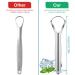 2 Pack Stainless Steel Tongue Scraper - Wide Head Tongue Cleaner Tool for Fresh Breath & Oral Hygiene - Buy Online on GoSupps.com