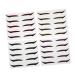 Didiseaon 20 Pairs Eyeshadow Stickers Glitter Eye Shadow Makeup Eyeliner Face Makeup Stickers Eyelid Tape Glue