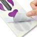 300Pcs Professional Stiletto Nail Forms for Acrylic & UV Gel Nail Extensions - Self-Adhesive Sticker Guide Form HJ-NTF037 - Buy Online on GoSupps.com