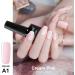 KANORINE Cream Pink Soak-Off Gel Nail Polish 10ml - Nude Pink Gel Varnish for Nail Art - Buy Online on GoSupps.com