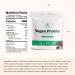 Sun Bay Organics Chocolate Vegan Protein Powder - Plant Based Organic 21g Protein Blend Shake Mix - Soy, Dairy, and Gluten Free - 1.46 lb - Buy Online on GoSupps.com