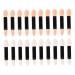 Healeved 20pcs Brush Eyeshadow Double Head Eyeshadow Brushes Professional Double- End Eyeshadow Brushes