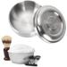 Yinhing Shaving Soap Peel & Stainless Steel Razor Set | Durable Stylish Wet Shaving Tools for Men & Home Beauty Salon Accessories - Buy Online on GoSupps.com