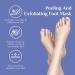 LuxaDerme Peeling Foot Peel Mask with Sea Kelp, Thyme & Brassica Campestris 40ml - Exfoliating Treatment (1 Pack) - Buy Online on GoSupps.com