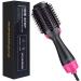 VASLON Hot Air Brush One Step Hair Dryer & Volumizer Hair Dryer Brush 4-in-1 Professional Negative Ions Brush Blow Dryer Hair Curler Hair Straightenerir Brush Salon Hair Tool for All Hairstyle Reduce Hair Frizz and Static