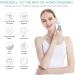 VOYOR Facial Cleansing Brush Set - Waterproof Spin Face & Body Brush for Deep Skin Cleansing, Exfoliation, Blackhead Removal - FB100 - Buy Online on GoSupps.com