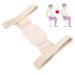 Hunchback Correction Belt & Shoulder Brace - Beige Lumbar Support Posture Corrector for Men & Women | Breathable Back Support - Buy Online on GoSupps.com