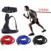 2/3/5m Fitness Equipment Double Resistance Band Training Pull Rope Stretch Rope Track Field Running Explosive Force Jumping (White Dinosaur Doodle4) - Buy Online on GoSupps.com