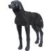 Rukka Pets HAYTON ECO Raincoat for Dogs - Black 25 | Waterproof & Eco-Friendly Dog Apparel - Buy Online on GoSupps.com