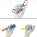 Zxfuture 12PCS Cut Resistant Finger Cots Sleeves Gloves - Thumb Protectors for Handicrafts - Reusable Finger Covers for Cutting - Craft Protector (Pack of 12) - Buy Online on GoSupps.com