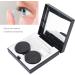 Contact Lens Container Cute Tweezers Contact Lens Box Square Shape Black Portable for Daily Use - Buy Online on GoSupps.com