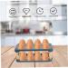 OSALADI Box Egg Carton Egg Holder Bandejas Para Comida Cutlery Tray Household Refrigerator Plastic re-usable Blue 22.3X10.1X8.9CM - Buy Online on GoSupps.com