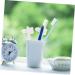 Gatuida Double-Headed Toothbrush Set - 4 Pieces Denture & Braces Cleaning Brushes for False Teeth - Efficient Double-Sided Care - Buy Online on GoSupps.com