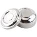 Buy Alloy Shaving Soap Cup with Lid | Silver Handle Synthetic Badger Hair Shaving Tool Set for Men - International Shipping Available - Buy Online on GoSupps.com