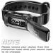 SUPCASE Unicorn Beetle Pro Series Design for Fitbit Inspire 2  Replacement Bands with Built-in Rugged Protective Case (Black) - Buy Online on GoSupps.com