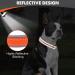Joytale Padded Neoprene Dog Collar for Medium Dogs - Reflective Nylon Orange - 1 Pack - Buy Online on GoSupps.com