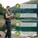 Swanew Watose Fishing Pants | 70D Nylon Composite PVC with Non-Slip Rubber Boots | Durable Flood Pants for Construction Fishing Farms & Gardens | Size L 42/43 - Green - Buy Online on GoSupps.com